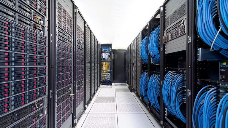 Data Center Cabling Solutions at a Georgia commercial site, installed and supported by KSEDCO