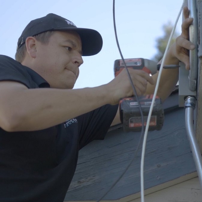 Low Voltage Cabling Installation 1 — commercial security installed by KSEDCO across Georgia