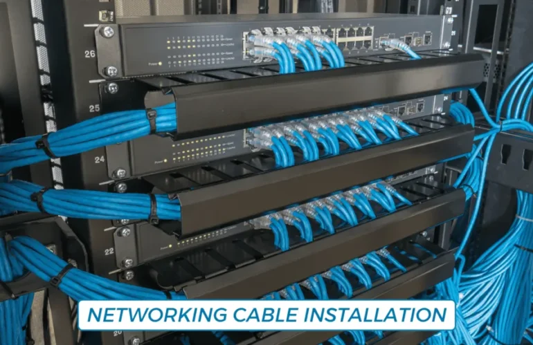 KSEDCO Network Cable Installation 1024x installation for Georgia facilities