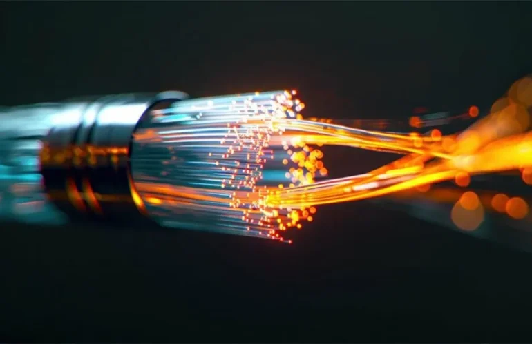 Fiber Optic Heading at a Georgia commercial site, installed and supported by KSEDCO
