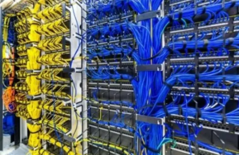 Network Surveys Passive Cabling at a Georgia commercial site, installed and supported by KSEDCO