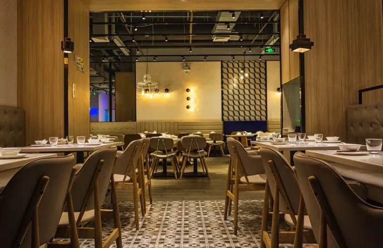 Restaurant Interior 1127 3392.Av at a Georgia commercial site, installed and supported by KSEDCO