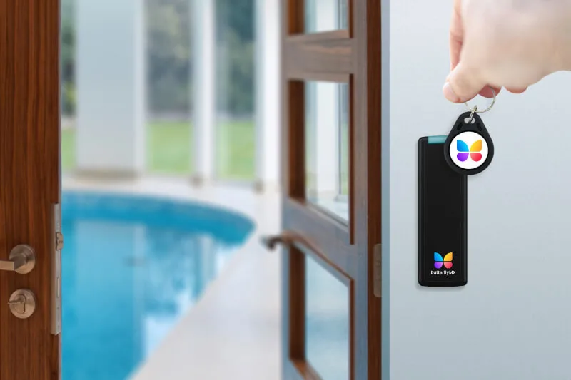 KSEDCO Butterflymx Access Control System Reader installation for Georgia facilities