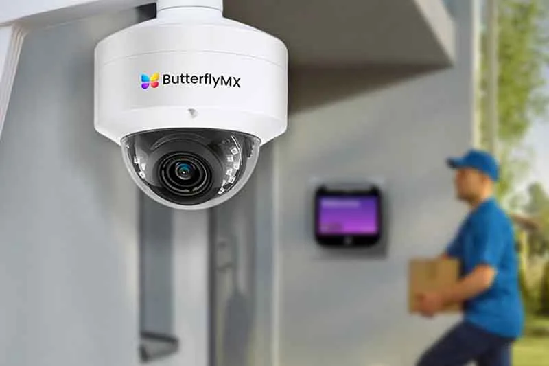 Butterflymx Security Cameras Dome Intercom — commercial security installed by KSEDCO across Georgia