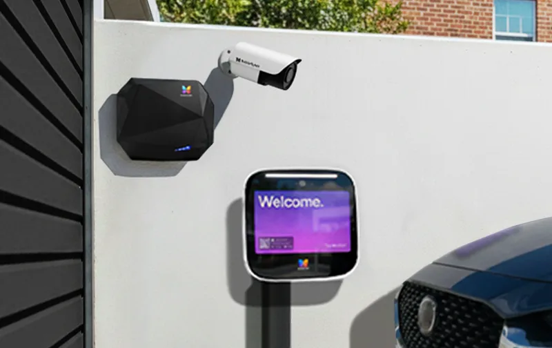 Vehicle Access Control Garage Entry Butterflymx Mobile at a Georgia commercial site, installed and supported by KSEDCO